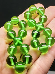 Green Color Ray Andara Crystal Healing Tool PAIR
