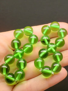 Green Color Ray Andara Crystal Healing Tool PAIR