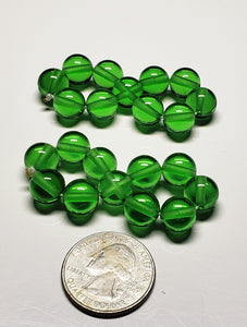 Green Andara Crystal Color Ray Healing Tool PAIR