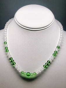 Green Ray / Heart Chakra Andara Crystal Necklace