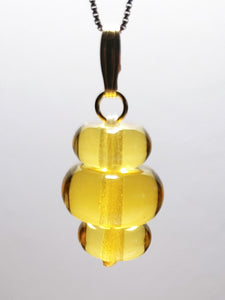 Yellow - Golden Andara Crystal Pendant