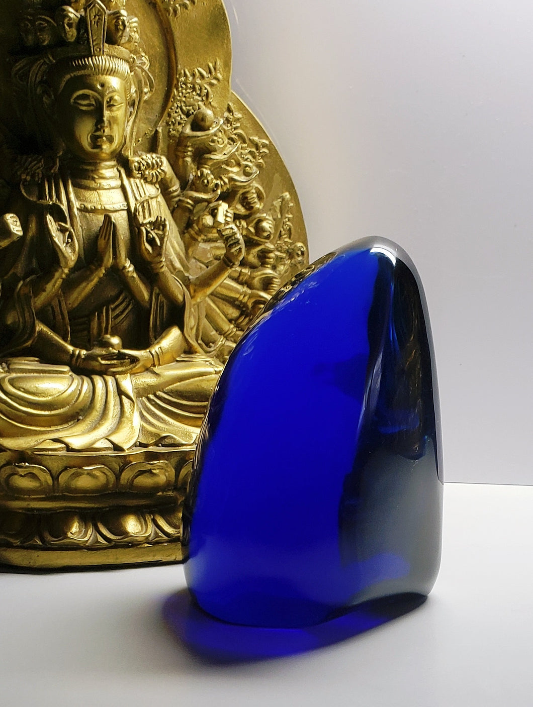 Indigo / Tanzanite Fire Andara Crystal 830g