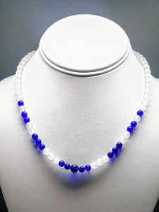 Indigo Ray / Third Eye Chakra Andara Crystal Necklace