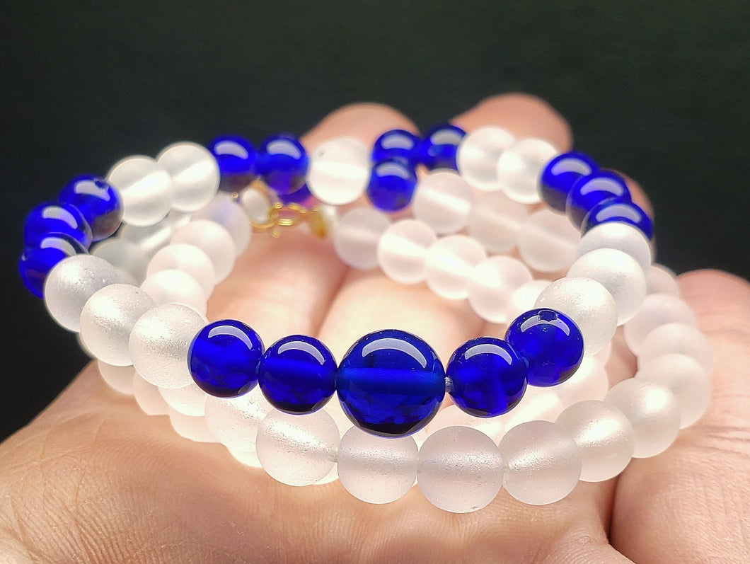 Indigo Ray / Third Eye Chakra Andara Crystal Necklace