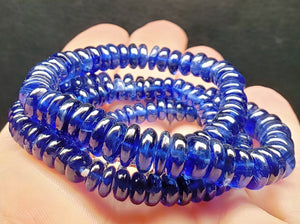 Kyanite - Blue EO++ 3.8-7.5mm 18inch 149.6ct