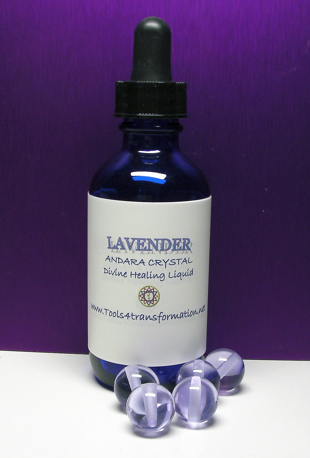 Lavender (Light Violet) Andara Crystal Liquid - Tools4transformation