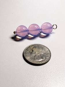 Opalescent - Lavender Andara Crystal Pendant (3 x 12mm)