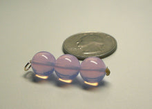 Load image into Gallery viewer, Opalesence Lavender Andara Crystal Pendant (3 x 10mm)