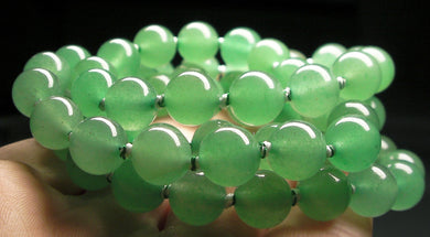 Light Green Aventurine EO+ 8+mm 24.5inch - Tools4transformation