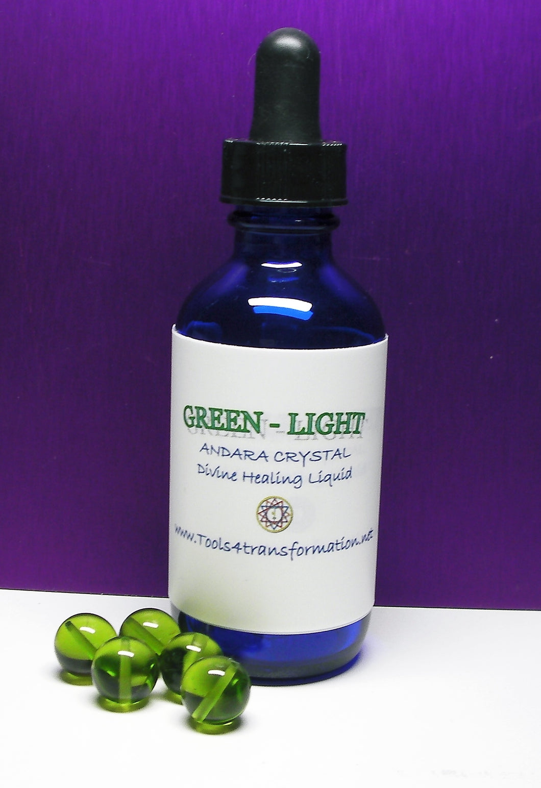 Green (Light) Andara Crystal Liquid - Tools4transformation