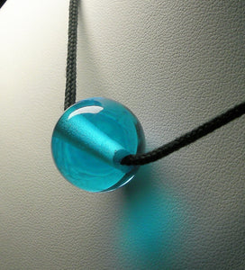 Blue - Bright Light Andara Crystal Simple Wear Pendant