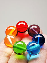 Load image into Gallery viewer, 7 Chakra Rays Andara Crystal Therapy/Meditation Ring 12mm