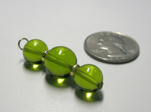 Green (Light) Andara Crystal with Gold Pendant - Tools4transformation
