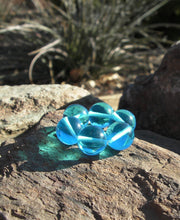 Load image into Gallery viewer, Blue (Bright Light) Andara Crystal Therapy/Meditation Ring