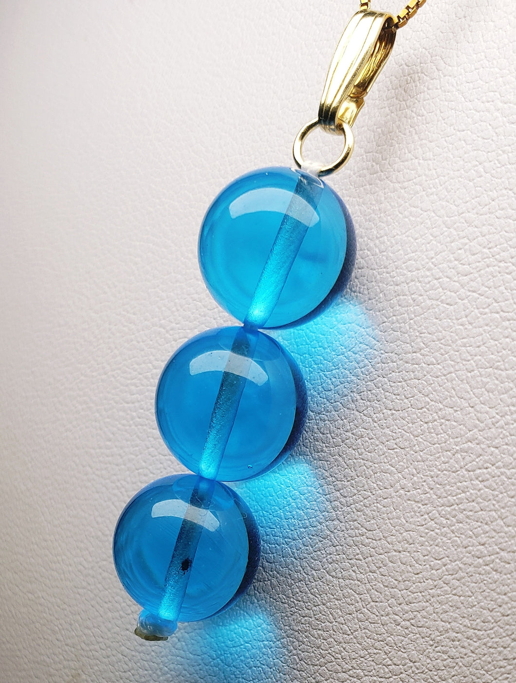 Blue - Light Bright Andara Crystal Pendant (3 x 12mm)
