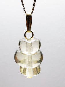 Gold - Light Andara Crystal Pendant