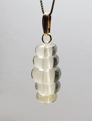 Gold - Light Andara Crystal Pendant