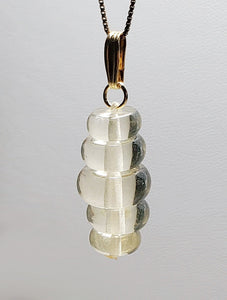 Gold - Light Andara Crystal Pendant