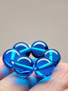 Blue (Bright Medium) Andara Crystal Therapy/Meditation Ring