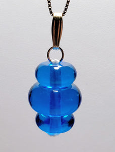 Blue - Bright Medium Andara Crystal Pendant