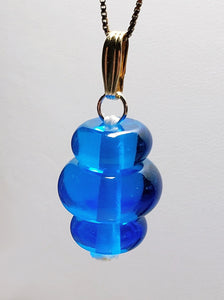 Blue - Bright Medium Andara Crystal Pendant