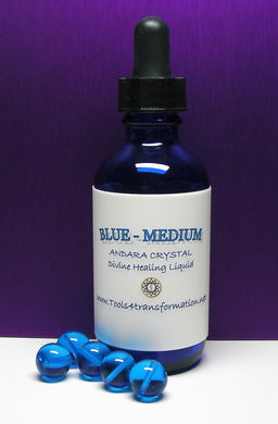 Blue (Bright Medium) Andara Crystal Liquid - Tools4transformation