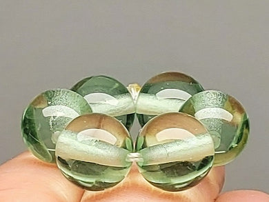 Mint Andara Crystal Therapy/Meditation Ring