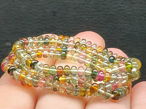 Multi Tourmaline EO++ 3.5-4mm 18.25inch