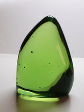 Load image into Gallery viewer, Green - Light (Terra olive) Andara Crystal 668g
