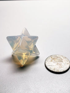 Opalescent Andara Crystal Merkaba 25mm