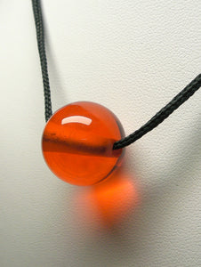 Orange Andara Crystal Simple Wear Pendant