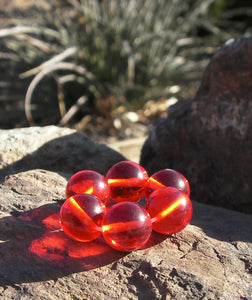 Orange - Bright Andara Crystal Therapy/Meditation Ring - Tools4transformation