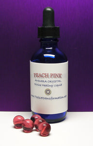 Peach Pink Andara Crystal Liquid - Tools4transformation