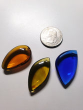 Load image into Gallery viewer, Bundle A Andara Crystal Simple Wear Pendant Trio - Amber, Blue &amp; Earth Shaman