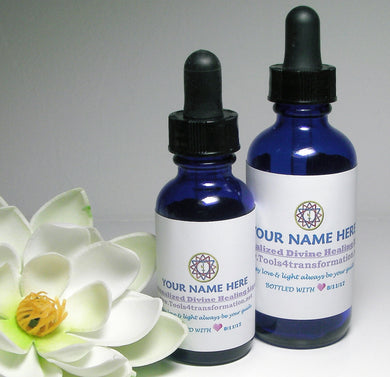 Customized Individual Divine Healing Liquid /Vibrational Essence