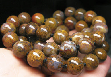 Pietersite EO++ 10mm 26.5inch Golden