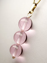 Load image into Gallery viewer, Pink Andara Crystal Pendant (3 x 12mm)