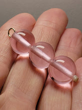 Load image into Gallery viewer, Pink Andara Crystal Pendant (3 x 12mm)