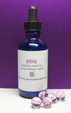 Pink Andara Crystal Liquid - Tools4transformation