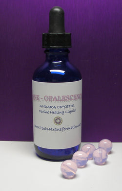 Pink Opalescence Andara Crystal Liquid - Tools4transformation