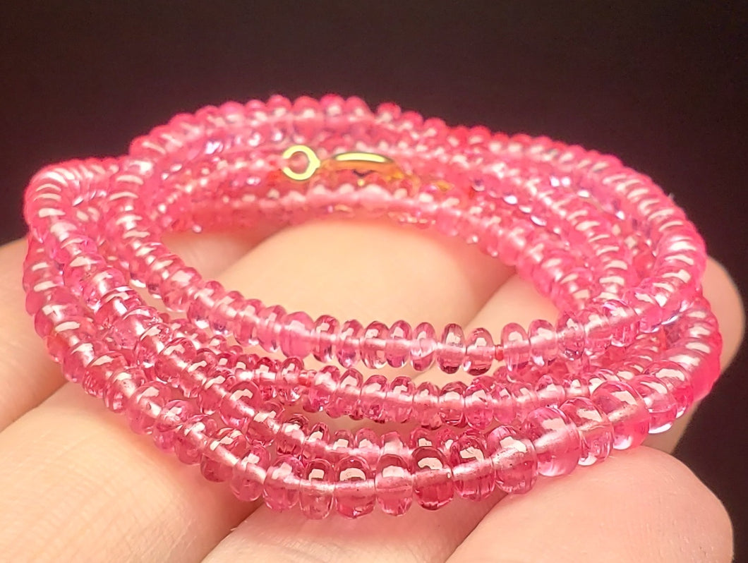 Spinel - Light Pink EO+ 2.5-4mm 20inch