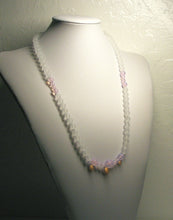 Load image into Gallery viewer, Pink Opalescence Andara Crystal Necklace 25.5inch - Tools4transformation