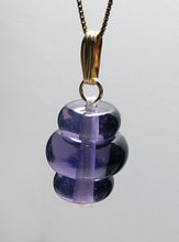 Load image into Gallery viewer, Purple Andara Crystal Pendant