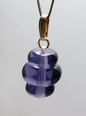 Purple Andara Crystal Pendant