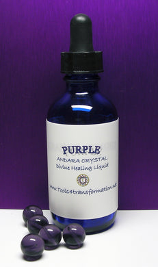 Purple Andara Crystal Liquid - Tools4transformation