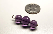 Load image into Gallery viewer, Purple Andara Crystal Pendant (2 x 10mm &amp; 1 x 12mm)