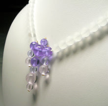 Load image into Gallery viewer, Pink Violet Flame Andara Crystal Necklace 18.5inch