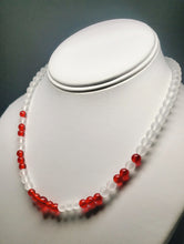 Load image into Gallery viewer, Red Ray / Root Chakra Andara Crystal Necklace