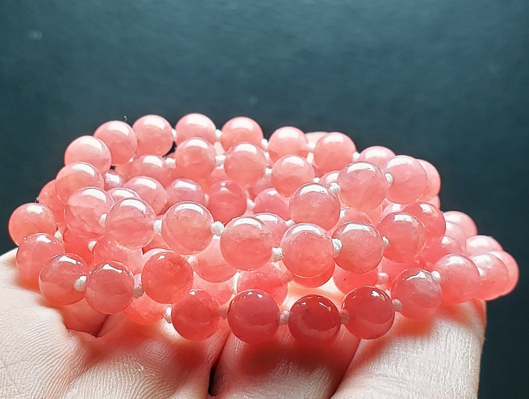 Rhodochrosite EO 5.8-6.4mm 25inch