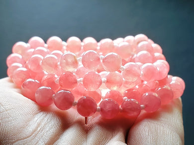 Rhodochrosite EO 5.8-6.6mm 25.5inch